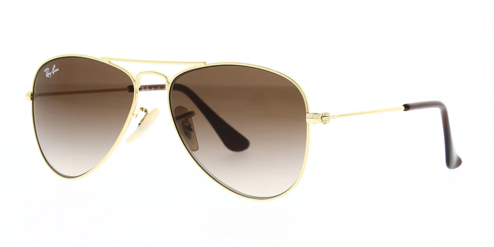 Ray Ban Junior Aviator Sunglasses RJ9506S - Image 4
