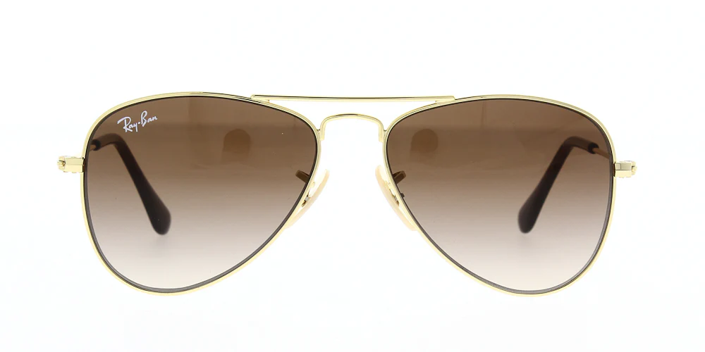 Ray Ban Junior Aviator Sunglasses RJ9506S - Image 5