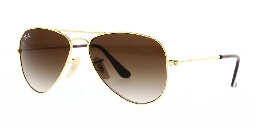 Ray Ban Junior Aviator Sunglasses RJ9506S - Image 7