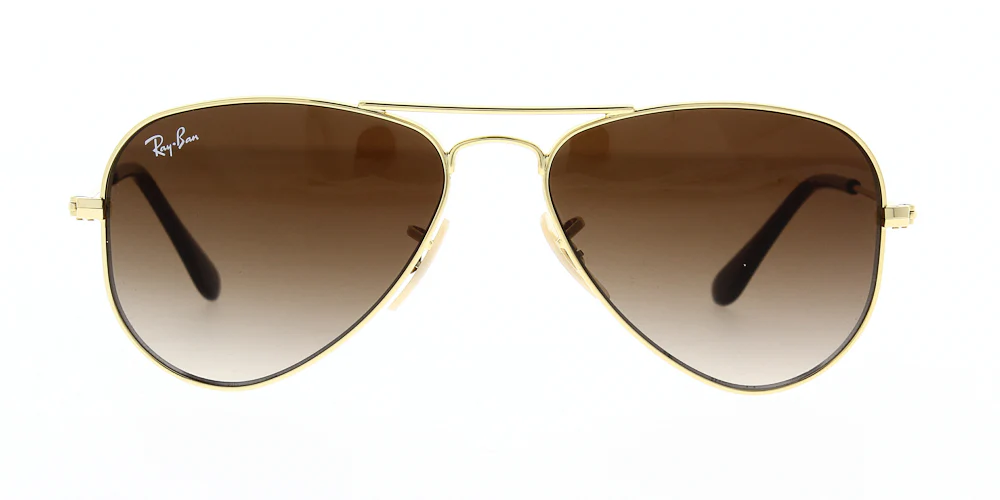 Ray Ban Junior Aviator Sunglasses RJ9506S - Image 8